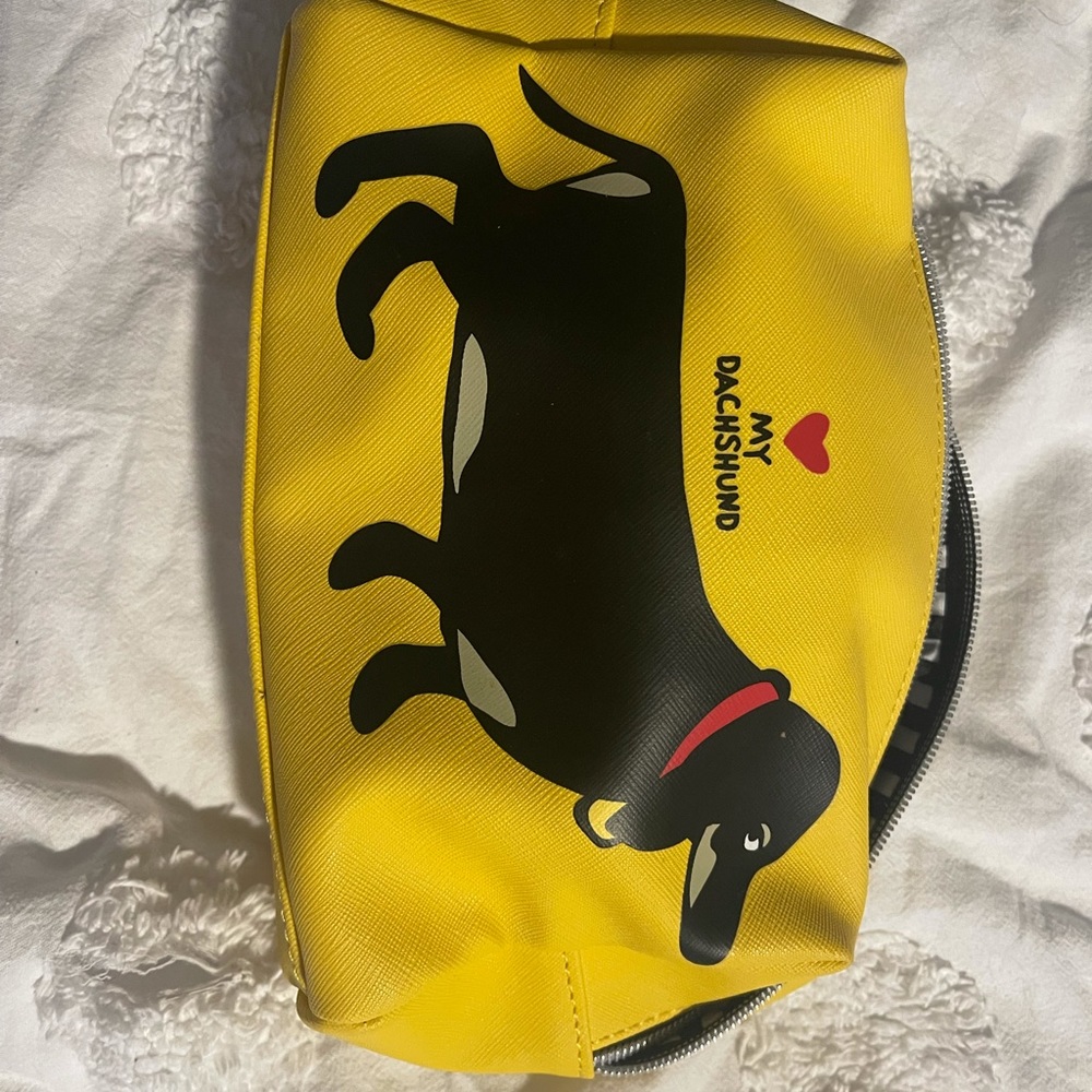 Marc Tetro Dachshund Cosmetics Bag
